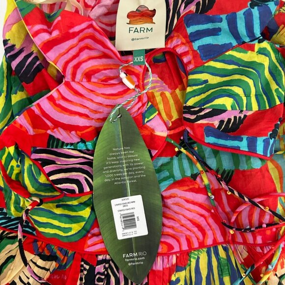 FARM Rio Colorful Mini Dress - Picture 5 of 5